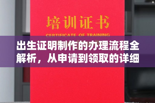 泰山出生证明制作的办理流程全解析，从申请到领取的详细指南